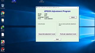 Epson Adjustment Program Software